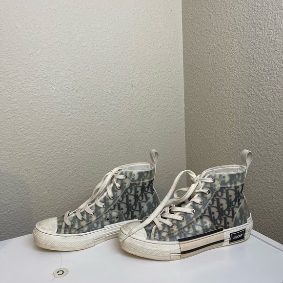 Dior B-23 high-top sneakers size 8 in womens. size 6 in mens. - Picture 2 of 5